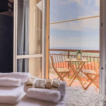 Garden & Sea View - Free Access And Garage - Wifi * Varazze
