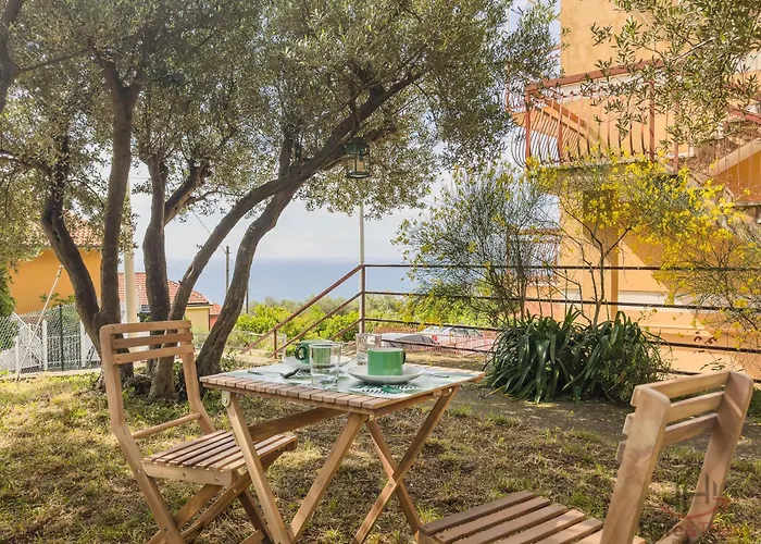 Garden & Sea View - Free Access And Garage - Wifi * 바라체